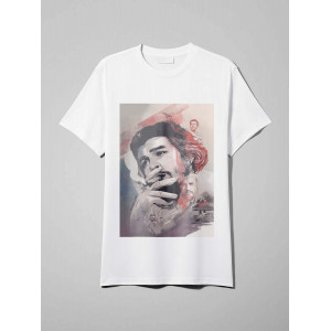  Tricou Ernesto Che Guevara cu o artă de trabuc